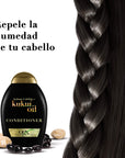 OGX Kukui Oil Conditioner - Moisturizing Anti-Frizz Hair Care for Dry Damaged Hair