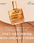 Nuxe Multi-purpose Dry Oil for Face, Body, and Hair - Hydrating, Natural, and Non-Greasy - 1.01 fl oz