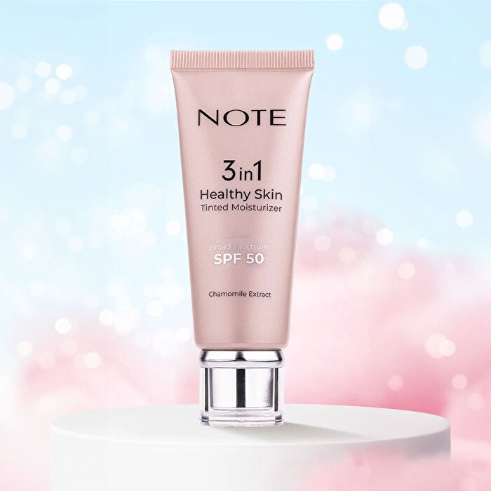 Note 3 In 1 Healthy Skin Tinted Moisturizer - SPF 50 | Lightweight Formula