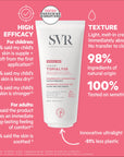 SVR Creme Topialyse Moisturizing Body Cream - Natural Skincare for Sensitive Skin, Family-Friendly