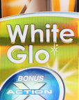 White Glo Whitening Toothpaste 24g - Extra Whitening Formula | Fresh Breath
