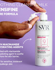 SVR Sensifine Dermo Nettoyant Facial Cleanser & Makeup Remover - Gentle, Dermatologically Tested, 400ml