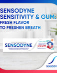 Sensodyne Mint Toothpaste for Sensitive Teeth - 3.38 fl oz - Oral Care for Sensitive Gums