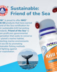 NOW Red Krill Oil 500mg Supplement - Omega-3 EPA & DHA Dietary - 30 Capsules