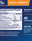 Osteo Bi-Flex Advanced Triple Strength Joint Health Supplement - 40 Tablets with Glucosamine, Chondroitin & MSM