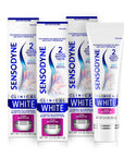 Sensodyne Clinical Whitening Sensitive Teeth Toothpaste - Fluoride, 2.54 fl oz