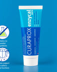 Curaprox Enzycal Zero Toothpaste - Natural Enzyme-Based Oral Care, 75ml