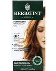 Herbatint Permanent Haircolor Gel, 8R Light Copper Blonde - Hair Dye