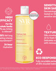 Svr Topialyse Lavender Oil Body Wash 400Ml - Gentle, Moisturizing Body Cleanser for Sensitive Skin
