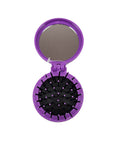 Nascita Hair Brush with Mirror - Foldable & Travel Friendly | Premium