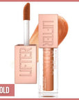 Maybelline New York Lifter Gloss - Moisturizing Lip Gloss with Hyaluronic Acid, Gold Shade Maybelline Lifter Gloss - Hydrating Lip Gloss with Hyaluronic Acid Maybelline New York Lifter Gloss, Moisturizing Lip Gloss, Hyaluronic Acid Lip Care, Non-sticky Lip Gloss, Gold Lip Gloss, Lip Care, Cosmetics, Beauty Products, Makeup, Lip Gloss with Hyaluronic Acid, Hydrating Lip Gloss, Lifting Lip Gloss