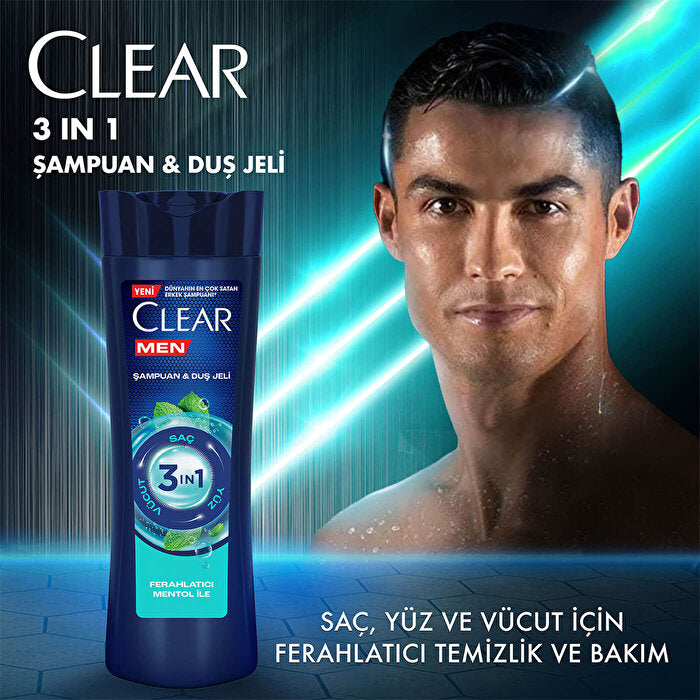 Clear Men Dandruff Care Shampoo - 13.5 Fl Oz | Deep Cleansing - view 3