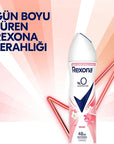 Rexona Women's Spray Deodorant Zero Aluminum - 150ml | Musk Fresh
