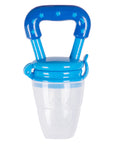 Silicone Fruit Feeder Teether - Blue | Safe for Babies - Image