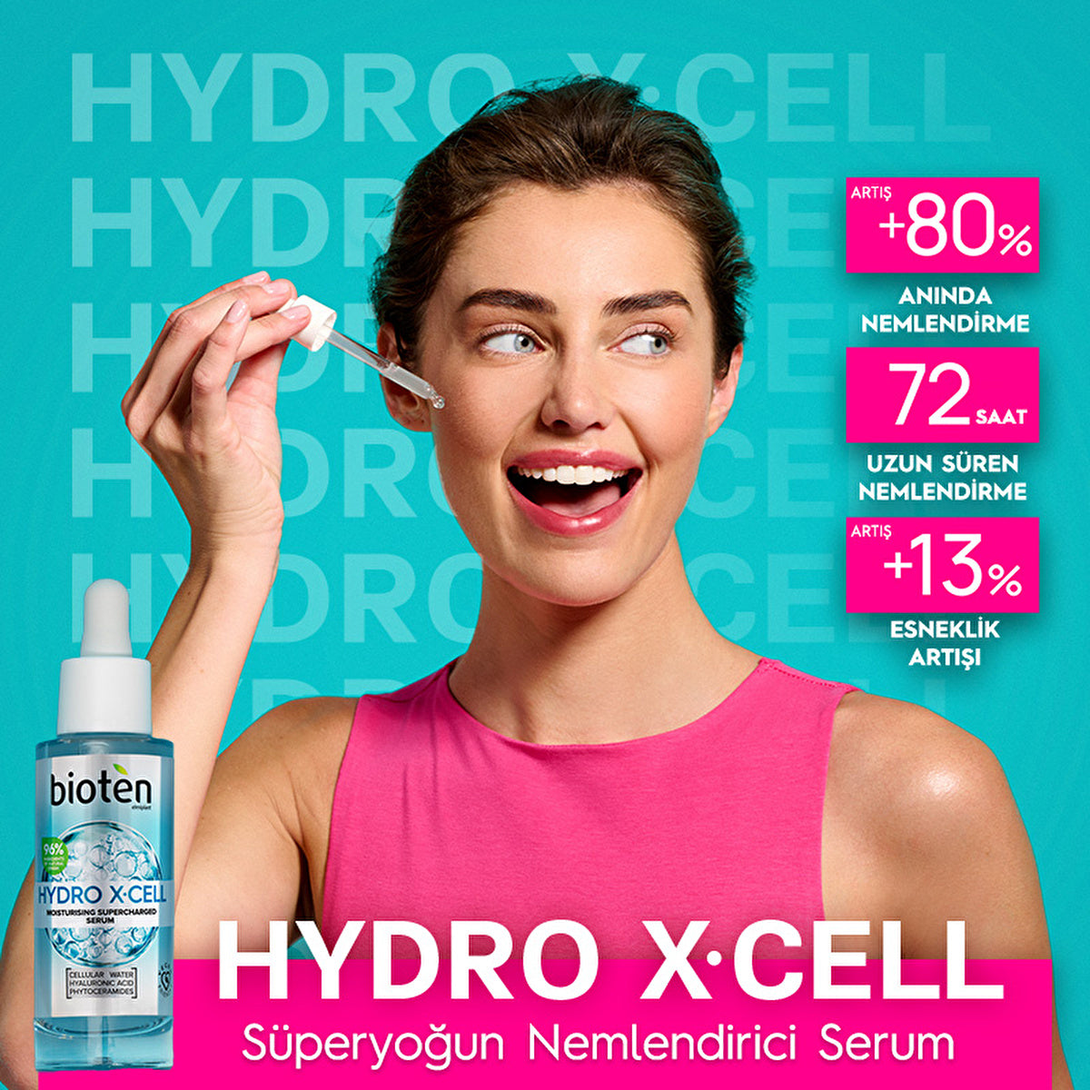 Bioten Hydro X-Cell Serum 30ml - Supercharged Moisturizer | Hydrating Serum - Image