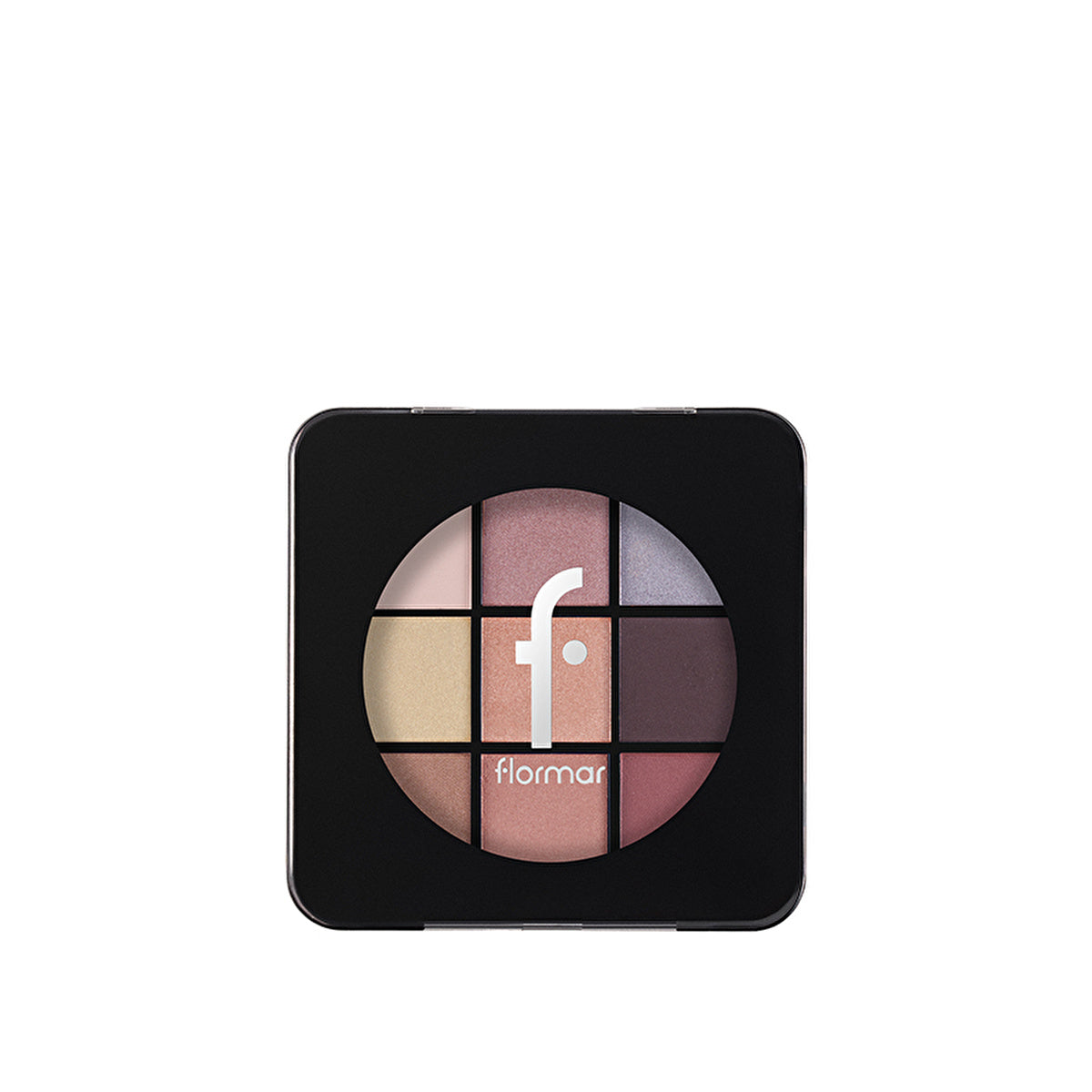 Flormar Eyeshadow Palette 001 Fallen Angel - 9 Colors | High Pigmentation - Image