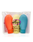 Eklips Travel Set 3-Pack Colored Bottles - Reusable | Personal Care - Image