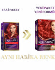 Wella Koleston Supreme Hair Color 77/44 Fire Red | 1 Kit