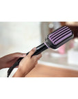 Philips StyleCare Essential Heated Straightening Brush BHH880/00 | 2 Heat Settings - Image