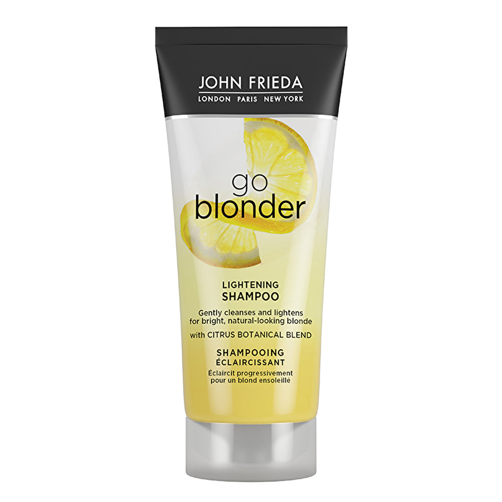 John Frieda Sheer Blonde Go Blonder Travel Shampoo 75ml - Hair Lightening - Image #1