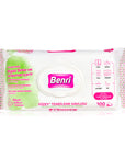 Benri Surface Cleaning Wipes 100 Pack - Streak-Free Formula | Fresh Scent - Image
