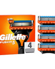 Gillette Fusion Replacement Razor Blades - 4 Count | Comfort Shaving - Image