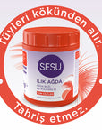 Sesu Warm Wax Orange 250g - Smooth Skin Hair Removal - Image