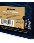 Yemen Mocha Coffee (Whole Beans) 250G - Arabica Flavor Profile | Unique Taste