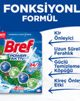 Bref Toilet Block Duopack Pine - Effective Cleaning | 2 Pack - Image