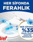 Bref Brilliant Gel Duopack Toilet Bowl Cleaner - Ocean | 2-Pack - Image