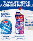 Bref Brilliant Gel Duopack Toilet Bowl Cleaner - Ocean | 2-Pack - Image