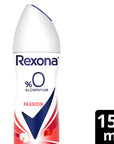 Rexona Women's Spray Deodorant Passion No Aluminum 150ml | Long-Lasting