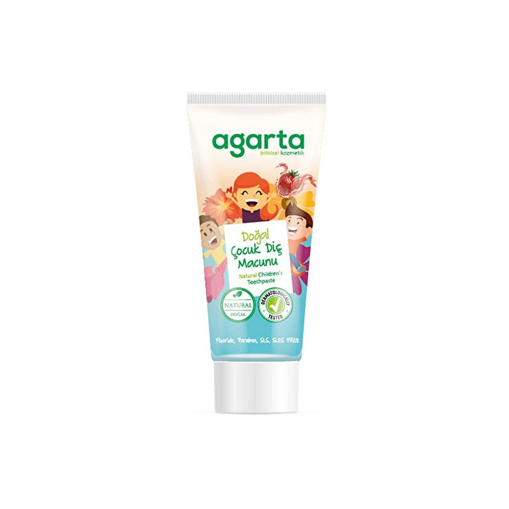 Agarta Strawberry Fluoride-Free Kids Toothpaste 75 ml