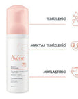 Avene Cleansing Foam - Gentle Facial Cleanser for Sensitive Skin, Normal to Combination Skin Types - 150ml, 5.07 fl oz Avene Cleansing Foam - Gentle Facial Cleanser Avene Cleansing Foam, Sensitive skin care, Gentle facial cleanser, Normal to combination skin, Skincare for sensitive skin, Facial cleanser, Gentle skincare, Sensitive skin products, Avene skincare, Cleansing Foam, Mousse Nettoyante