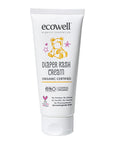 Ecowell Organic Diaper Cream - 110g, Vegan & Hypoallergenic for Newborns - Baby Care