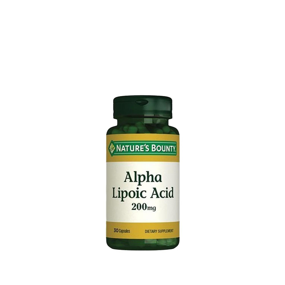 Nature's Bounty Alpha Lipoic Acid 200mg: Powerful Antioxidant & Metabolic Support - 30 Capsules Nature's Bounty ALA: Antioxidant & Metabolic Support Alpha Lipoic Acid, ALA supplement, Antioxidant supplement, 200mg ALA, Nature's Bounty ALA, Metabolic support supplement, Alpha Lipoic Acid capsules, Dietary supplement, Antioxidant, Metabolic Health, Free Radical Protection, Cell Support, Health Supplement, Wellness, Daily Supplement, Vitamins, Dietary Aid, Health-conscious, Antioxidant boost, Nature's Bounty,