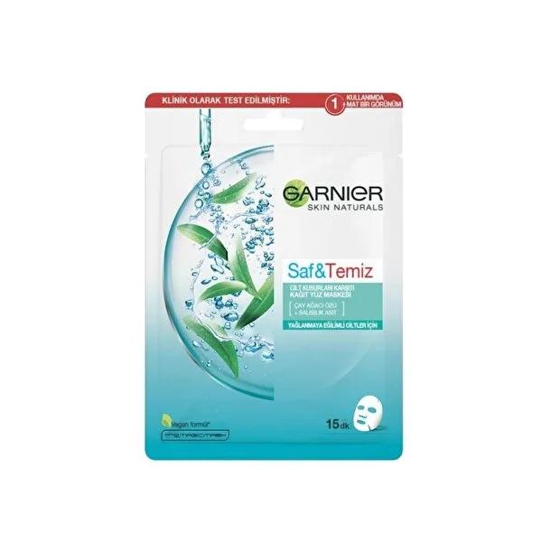 Garnier Face Mask - Refreshing Skincare for Oily Skin, Easy Application, 1 Piece Garnier Face Mask for Oily Skin - Refreshing & Easy face mask, Garnier, oily skin, refreshing skincare, easy skincare routine, skincare, beauty, cosmetics, Garnier face mask, oily skin solution, smooth skin, refreshed skin