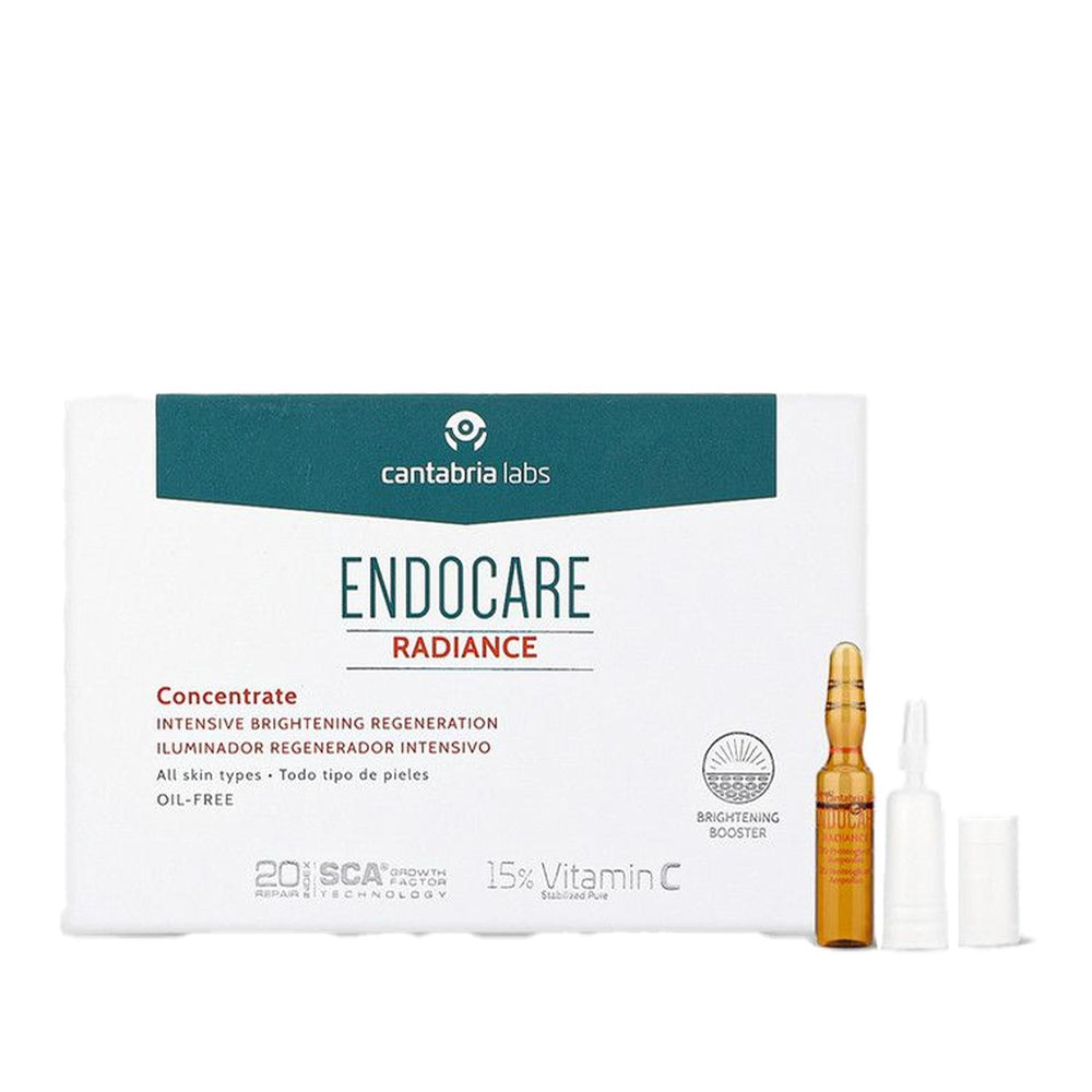 Endocare Radiance Concentrate Skin Care Serum - 14x1ml Doses, Brightening & Hydrating, Concentrated Skincare for Glowing Skin Endocare Radiance Concentrate Serum for Glowing Skin Endocare Radiance Concentrate, Skin Care Serum, Radiance Serum, Concentrated Skincare, Endocare Skincare Product, Brightening Serum, Hydrating Serum, Travel Skincare, Sample Skincare, Glowing Skin, Skincare for Radiance, Endocare, Concentrated Formula, 14x1ml, Brightening Skincare, Hydrating Skincare