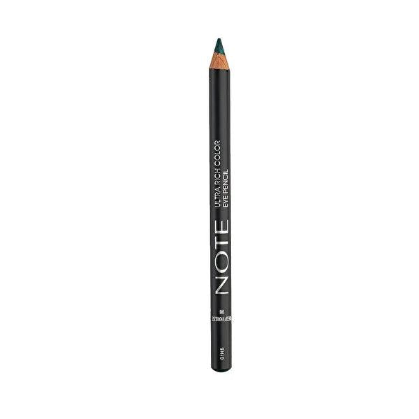 Note Deep Forest Eye Pencil 08 - Ultra Rich Color, Semi-Matte Finish for Enhanced Eye Makeup Note Deep Forest Eye Pencil - Rich Color Eye Makeup Eye Pencil, Deep Forest Eye Color, Rich Color Eye Makeup, Semi-Matte Eye Pencil, Göz Kalemi, Cosmetics, Makeup, Eye Makeup, Beauty Products, Deep Forest Shade, Ultra Rich Color, Semi-Matte Finish