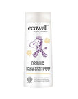 Ecowell Organic Baby Shampoo 300ml - Gentle, Natural Hair & Body Wash for Sensitive Skin - Paraben & SLS Free - Prevents Cradle Cap Ecowell Organic Baby Shampoo - Natural & Gentle - Cradle Cap organic baby shampoo, baby shampoo, natural baby shampoo, cradle cap shampoo, gentle baby shampoo, organic baby hair wash, paraben free baby shampoo, baby hair and body wash, organic shampoo, natural shampoo, baby wash, hair wash, baby bath, sensitive skin, hypoallergenic, myrtle water, orange oil, paraben-free, silic