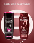 Loreal Elseve Anti Hair Loss Shampoo: Komple Direnç with Arginine & Vitamin B5, Strengthens Thinning Hair, 300ml Loreal Elseve Anti Hair Loss Shampoo | Strengthen Thinning Hair anti hair loss shampoo, hair strengthening shampoo, shampoo for thinning hair, arginine shampoo, vitamin B5 shampoo, shampoo for weak hair, hair loss prevention, Loreal Elseve shampoo, hair follicle strengthening, hair care routine, hair loss, thinning hair, weak hair, hair strengthening, arginine, vitamin B5, daily hair care, hair c