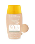 Bioderma Photoderm Nude Very Light SPF50+ Tinted Sunscreen Cream for Oily Skin - Mineral, Non-Comedogenic, 1.35 - Sunscreen