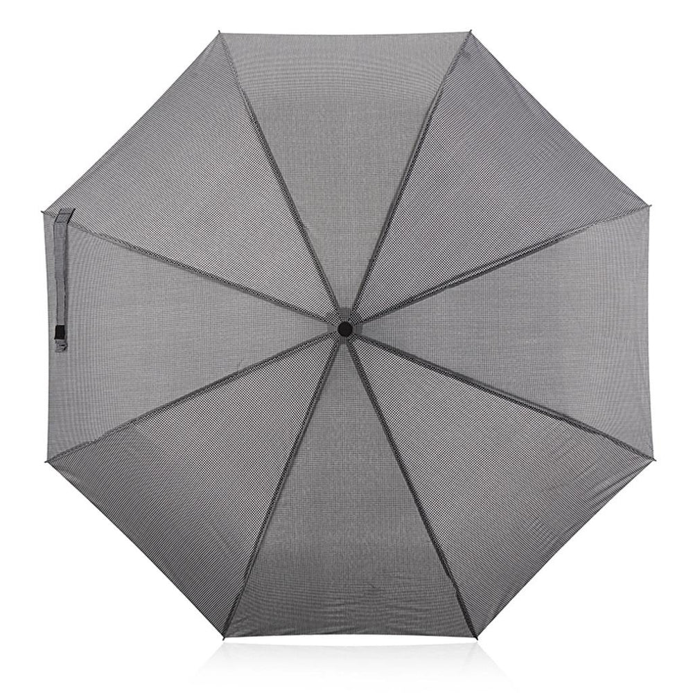Eklips Black Houndstooth Automatic Umbrella