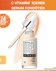 Maybelline Super Stay Skin Tint Foundation: Vitamin C for Radiant, Healthy Skin & Long-Lasting Complexion Perfection Maybelline Skin Tint: Vitamin C Foundation for Radiant Skin skin tint, foundation, vitamin C foundation, long lasting foundation, Maybelline foundation, radiant skin foundation, hydrating foundation, healthy skin foundation, skin tint makeup, complexion makeup, Maybelline, Super Stay, face makeup, vitamin C, radiant complexion, flawless coverage, long-lasting, makeup, beauty, cosmetics, moist