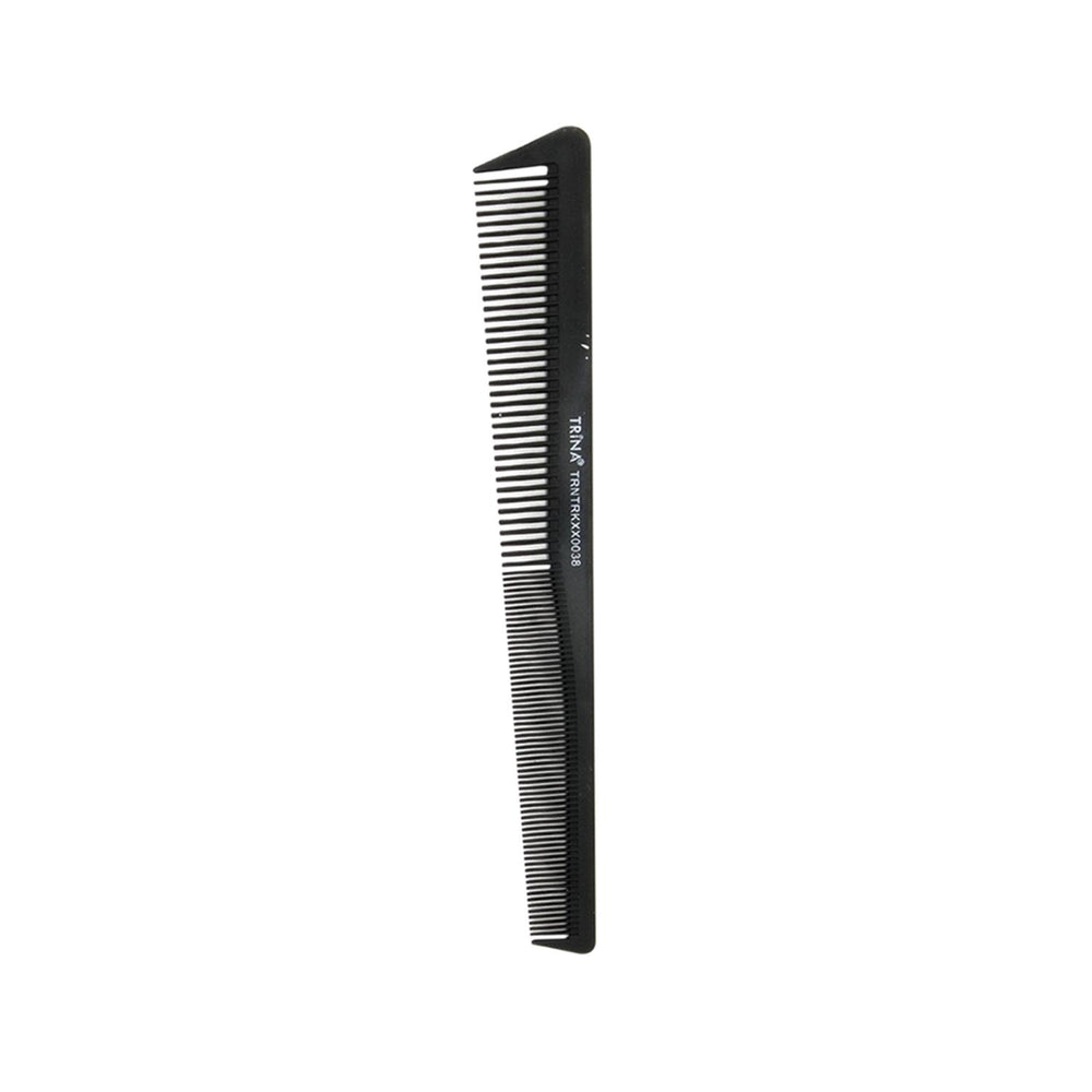 Trina Karbon Tarak 38 - Carbon Hair Comb for Detangling & Styling Trina Karbon Tarak 38 - Premium Carbon Hair Comb Trina Karbon Tarak 38, Carbon hair comb, Hair detangling comb, Styling comb, Anti-static hair comb, Hair care, Detangling tool, Hair styling, Karbon comb, Trina hair products