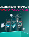 Rexona Xtra Cool Roll-On Deodorant for Men - 72 Hour Protection, Long-Lasting Freshness Rexona Xtra Cool Roll-On Deodorant - 72 Hour Protection Rexona Deodorant, Xtra Cool Roll-On, 72-hour protection, Long-lasting deodorant, Antiperspirant roll-on, Deodorant for Men, Personal Hygiene, Freshness, Confidence, Advanced Antiperspirant Technology, Micro Capsules, Menthol Scent