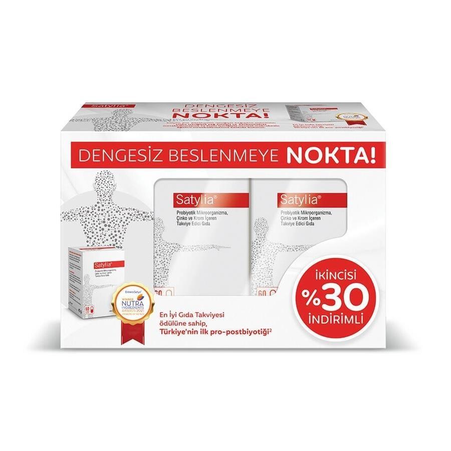 Satylia Probiyotik Supplement - Supports Gut Health with Probiotics, Zinc, and Chromium for Adults and Children Over 11 Satylia Probiyotik Supplement - Gut Health Support probiyotik, probiyotik supplement, dietary supplement, gut health, probiotics with zinc and chromium, digestive health support, immune system support, gut microbiome balance, health supplements, wellness products