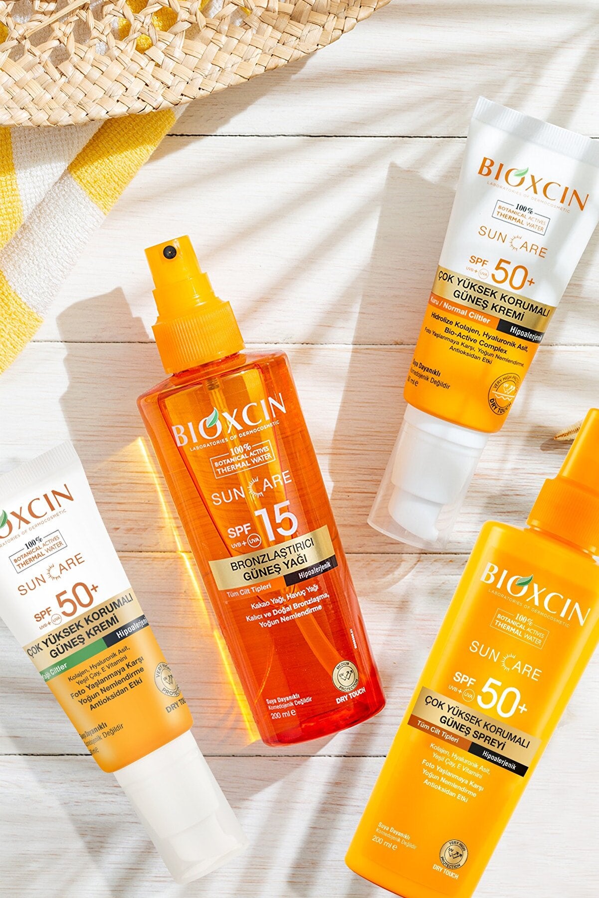 Bioxcin Sun Care Very High Protection All Skin Sun Spray Spf 50+ 200 Ml