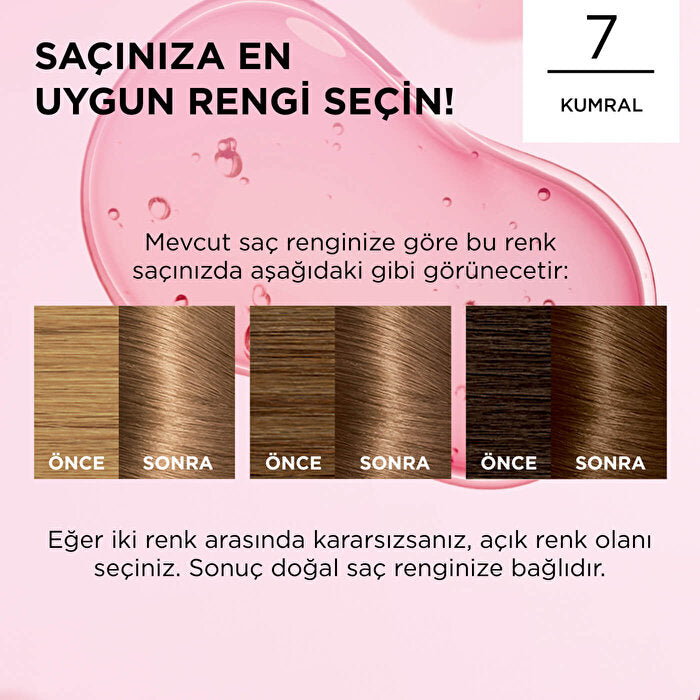 L'Oreal Paris Excellence Creme Hair Color 7 Light Brown - Rich Color