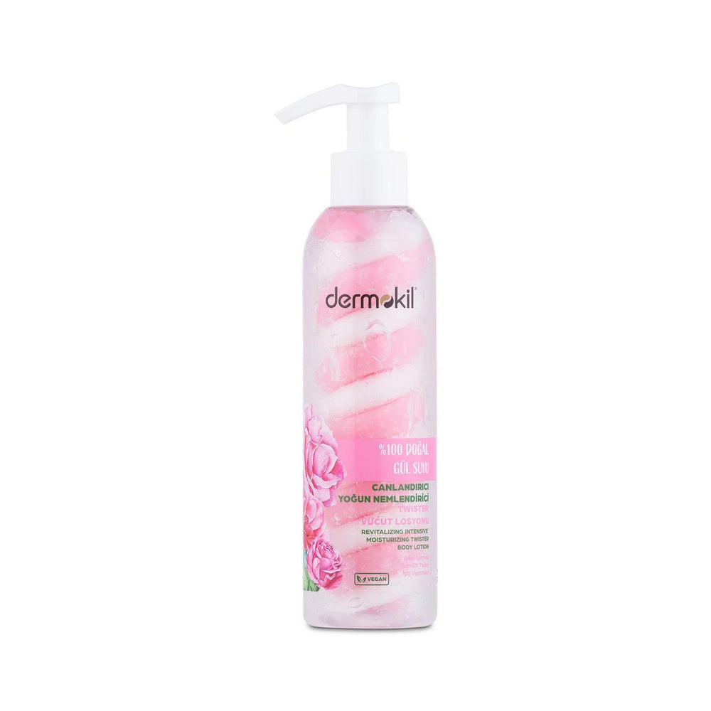 Dermokil Twister Rose Water Body Lotion for Soft Skin 200 ml